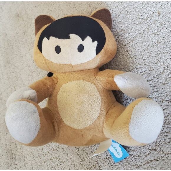 Salesforce Astro Raccoon Plush Stuffed Animal 8" - Picture 2 of 5